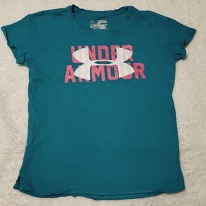 Under Armour Teal Tee